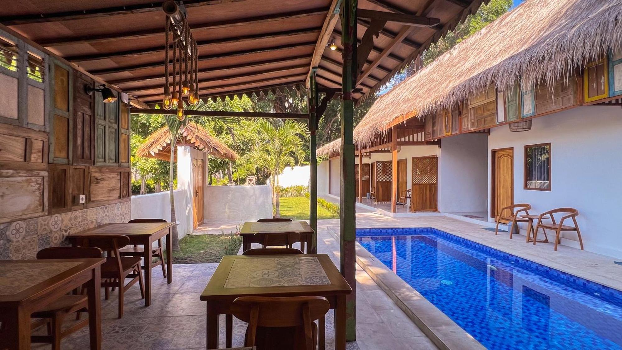 Bae Gili Inn Gili Air Exterior foto